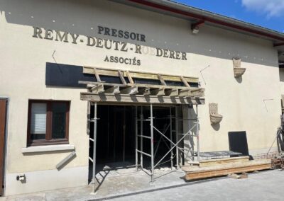 Modification d’un bâtiment viticole (Bouzy)