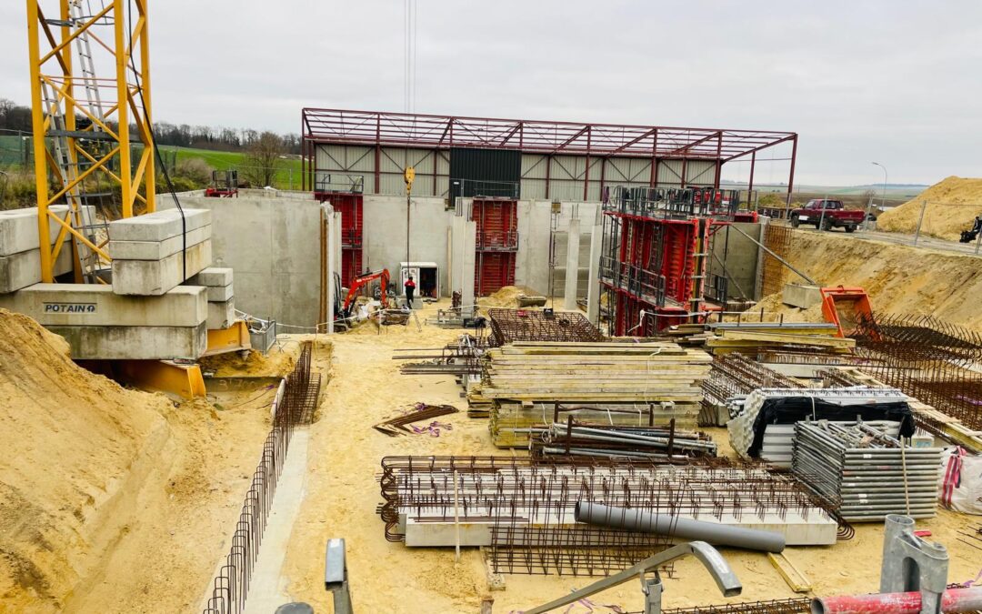 Construction d’un bâtiment viticole (Écueil)