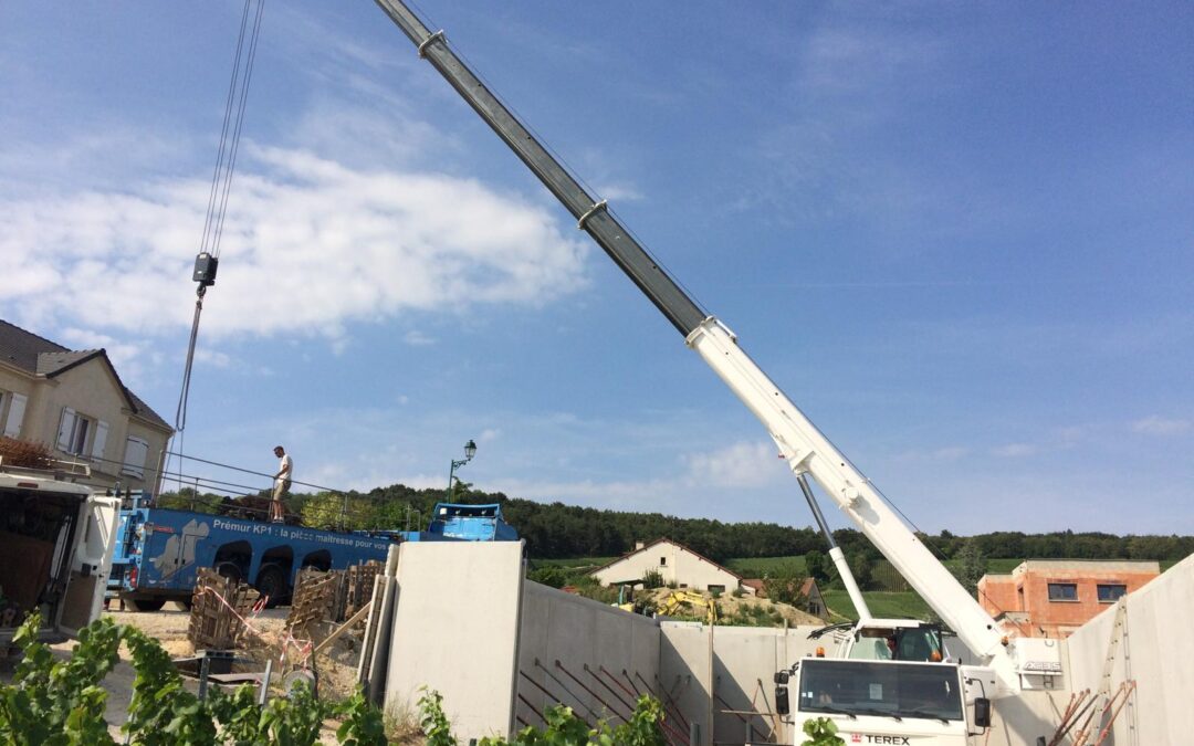 Construction d’un bâtiment viticole (Sacy)