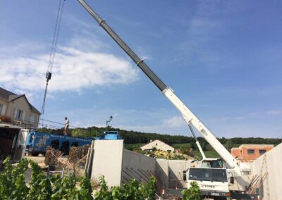 Construction d’un bâtiment viticole (Sacy)