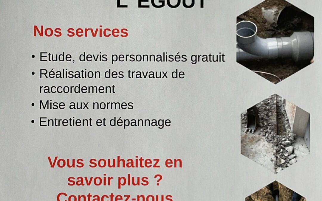 Raccordement au tout-à-l’égout : une obligation, une expertise