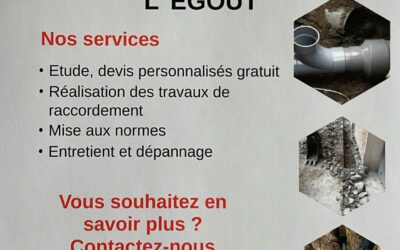 Raccordement au tout-à-l’égout : une obligation, une expertise